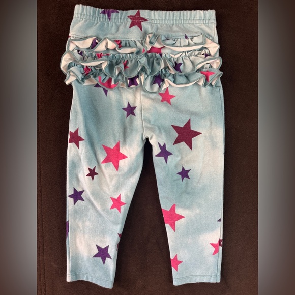 Wonder Nation Starry Ruffle Booty Leggings - Picture 2 of 2